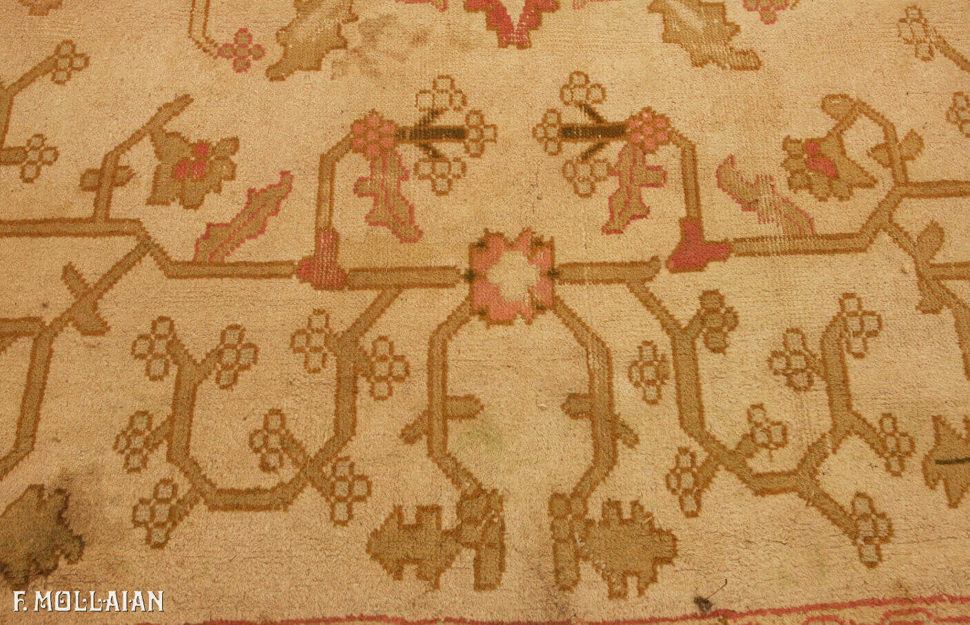 Teppich Türkisch Antiker Ushak (Oushak) n°:12784316